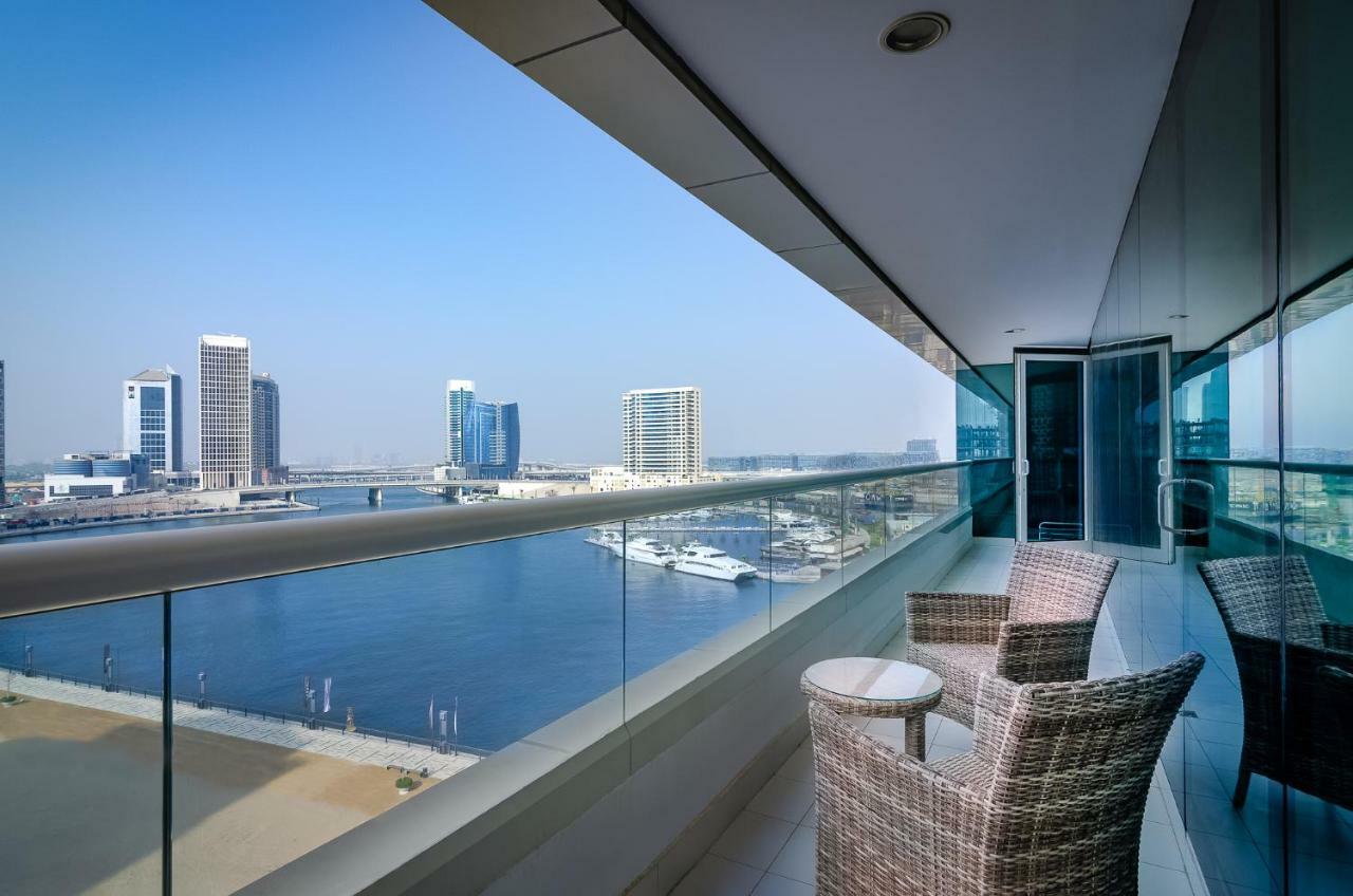 Waterfront Downtown- Damac Maison Canal View Apartment Dubai Exterior photo